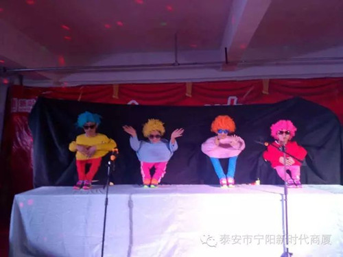 寧陽新時代商廈一周年店慶晚會落幕！