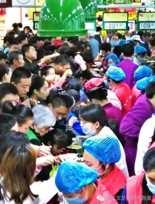 寶龍店食品品鑒會現(xiàn)場！