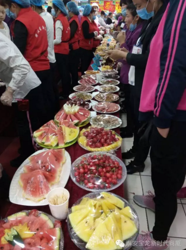 寶龍店食品品鑒會現(xiàn)場！